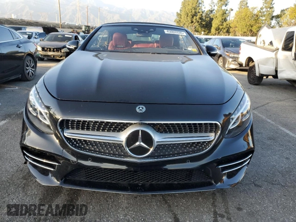 2019 Mercedes-Benz S-Class S 560 with VIN WDDXK8DB3KA039638, listed as a Copart auction lot 45003335 with 15,955 mi miles and Salvage Title. Bid and sale history available at carsss.com. Image 5.