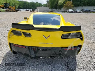 2017 Chevrolet Corvette Z06 1LZ z VIN 1G1YP2D68H5606761, wystawiony jako Copart lot #54241125 z przebiegiem 48 237 mil mil oraz Tytuł czysty. Historia ofert i sprzedaży dostępna na DreamBid. Obrazek 6.