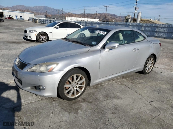 2010 Lexus IS 250C with VIN JTHFF2C2XA2508515, listed as a Copart auction lot 77016594 with 155,231 mi miles and Salvage Title. Bid and sale history available at carsss.com. Image 1.