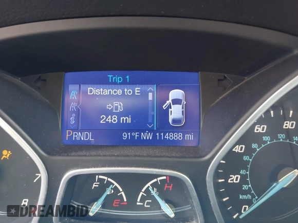 2013 Ford Focus SE with VIN 1FADP3F22DL182172, listed as a IAAI auction lot 42638897 with 114,888 mi miles and . Bid and sale history available at DreamBid. Image 12.