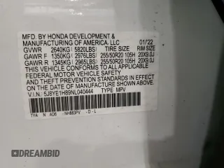 2022 Acura MDX Advance z VIN 5J8YE1H89NL040444, wystawiony jako Copart lot #53535545 z przebiegiem Nie podano mil oraz Szkoda całkowita • Salvage title. Historia ofert i sprzedaży dostępna na DreamBid. Obrazek 13.