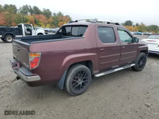 2008 Honda Ridgeline RTX with VIN 2HJYK16328H512818, listed as a Copart auction lot 75013694 with 140,236 mi miles and Clean Title. Bid and sale history available at carsss.com. Image 3.