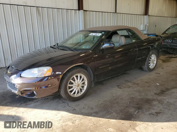 2003 Chrysler Sebring with VIN 1C3EL55TX3N564490, listed as a Copart auction lot 84219524 with 50,290 mi miles and Salvage Title. Bid and sale history available at DreamBid. Image 1.