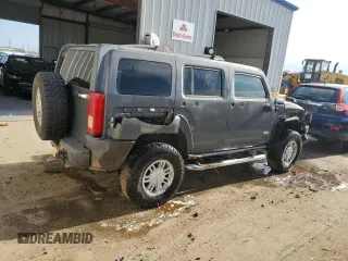 2009 Hummer H3 SUV Luxury with VIN 5GTEN13E098101728, listed as a Copart auction lot 87084234 with 284,893 mi miles and Salvage Title. Bid and sale history available at carsss.com. Image 3.