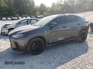 2023 Lexus NX with VIN 2T2KGCEZ5PC028594, listed as a Copart auction lot 70652074 with 17,692 mi miles and Salvage Title. Bid and sale history available at carsss.com. Image 1.