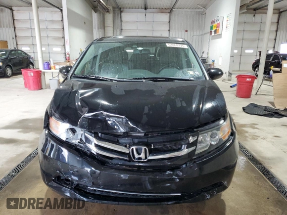 2016 Honda Odyssey EX-L with VIN 5FNRL5H63GB153195, listed as a Copart auction lot 53868175 with 142,597 mi miles and Salvage Title. Bid and sale history available at carsss.com. Image 5.