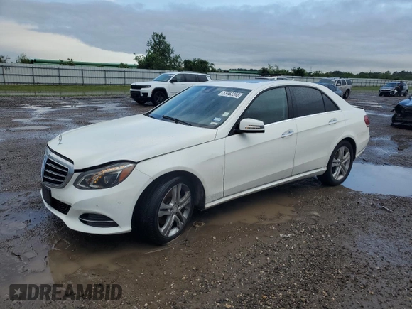 2014 Mercedes-Benz E 350 Sport with VIN WDDHF5KB8EA865027, listed as a Copart auction lot 53482265 with 166,648 mi miles and Salvage Title. Bid and sale history available at DreamBid. Image 1.