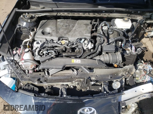 2025 Toyota Camry LE с VIN 4T1DBADK5SU002377, выставлен на аукционе Copart как лот 50020925 с пробегом Не указан миль и Списание • Salvage title. История ставок и продаж доступна на DreamBid. Изображение 12.