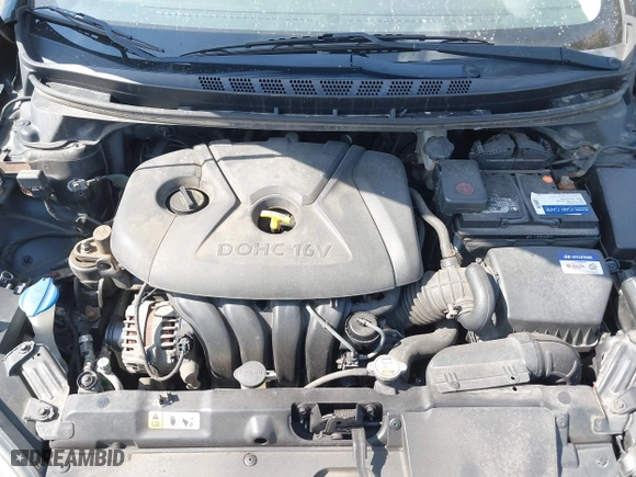2014 Hyundai Elantra SE with VIN KMHDH4AE5EU101798, listed as a IAAI auction lot 41785753 with 206,799 mi miles. Bid and sale history available at carsss.com. Image 10.