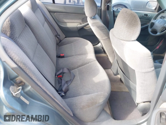 2000 Honda Civic LX z VIN 2HGEJ6670YH503076, wystawiony jako IAAI lot #42025131 z przebiegiem 266 768 mil mil oraz . Historia ofert i sprzedaży dostępna na DreamBid. Obrazek 8.