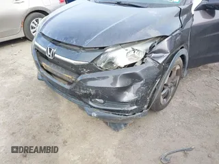 2018 Honda HR-V EX-L with VIN 3CZRU6H7XJM719006, listed as a IAAI auction lot 41333855 with 57,678 mi miles and . Bid and sale history available at carsss.com. Image 6.