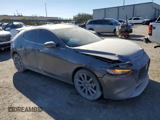 2020 Mazda Mazda3 Hatchback with VIN JM1BPALM9L1163642, listed as a Copart auction lot 80290814 with 34,740 mi miles and Salvage Title. Bid and sale history available at carsss.com. Image 4.