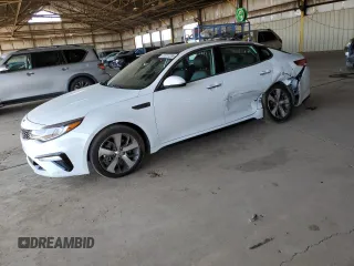 2019 Kia Optima S with VIN 5XXGT4L37KG287308, listed as a Copart auction lot 51017295 with 19,087 mi miles and Salvage Title. Bid and sale history available at carsss.com. Image 1.