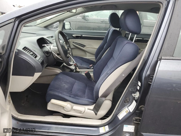 2008 Honda Civic Hybrid with VIN JHMFA36208S013492, listed as a Copart auction lot 51954115 with 176,509 mi miles and Salvage Title. Bid and sale history available at carsss.com. Image 7.