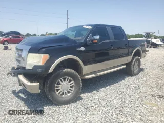 2009 Ford F-150 XL with VIN 1FTPW14V79KB58068, listed as a Copart auction lot 57503955 with 166,659 mi miles and Salvage title. Bid and sale history available at DreamBid. Image 1.