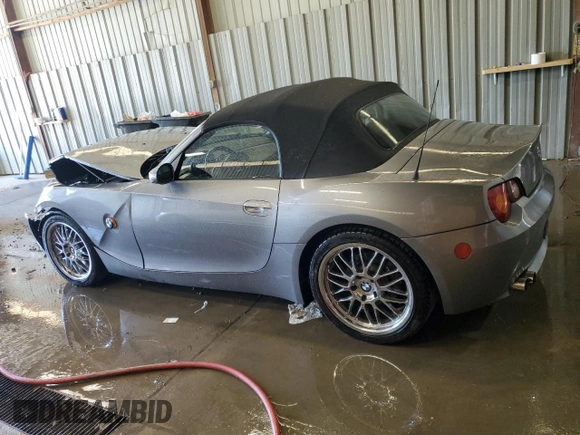 2003 BMW Z4 3.0i with VIN 4USBT53433LU00627, listed as a Copart auction lot 59109725 with 96,421 mi miles and Salvage title. Bid and sale history available at DreamBid. Image 2.