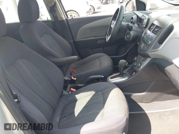 2013 Chevrolet Sonic LT with VIN 1G1JC6SH4D4120148, listed as a IAAI auction lot 42053784 with 166,369 mi miles. Bid and sale history available at carsss.com. Image 5.