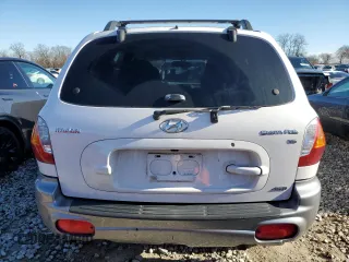 2002 Hyundai Santa Fe GLS with VIN KM8SC73D92U238329, listed as a Copart auction lot 85216264 with 107,371 mi miles and Salvage Title. Bid and sale history available at carsss.com. Image 6.