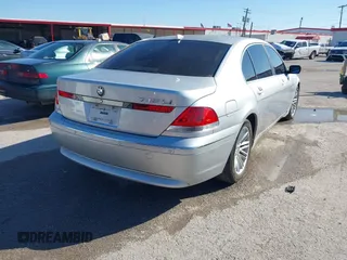 2003 BMW 7 Series 745Li with VIN WBAGN63403DR16026, listed as a IAAI auction lot 41140076 with Not Provided miles and . Bid and sale history available at DreamBid. Image 4.