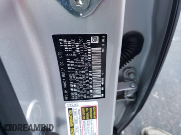 2018 Honda Clarity Plug-In Hybrid with VIN JHMZC5F11JC014094, listed as a Copart auction lot 77758384 with 68,995 mi miles and Salvage Title. Bid and sale history available at carsss.com. Image 12.