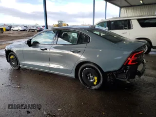 2024 Volvo S60 Ultimate Dark Theme with VIN 7JRL12TM5RG280203, listed as a Copart auction lot 41693885 with 27,438 mi miles and Clean title. Bid and sale history available at DreamBid. Image 2.