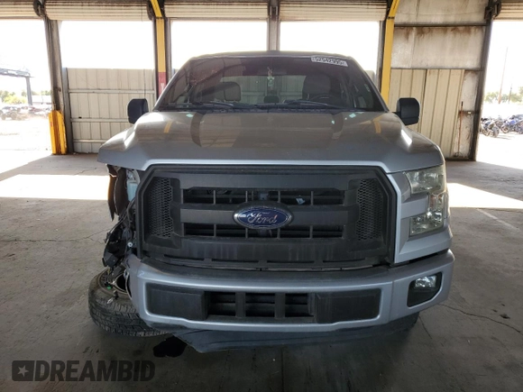 2015 Ford F-150 XL with VIN 1FTEX1CP0FKE50583, listed as a Copart auction lot 52542995 with 51,656 mi miles and Salvage Title. Bid and sale history available at carsss.com. Image 5.