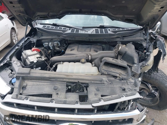 2023 Ford F-150 XL with VIN 1FTFW1E80PKF94617, listed as a IAAI auction lot 42492881 with 27,970 mi miles and . Bid and sale history available at DreamBid. Image 10.
