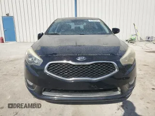 2014 Kia Cadenza Premium with VIN KNALN4D79E5120531, listed as a Copart auction lot 45104745 with Not Provided miles and Salvage Title. Bid and sale history available at DreamBid. Image 5.