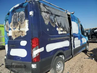2023 Ford Transit Cargo with VIN 1FTBR2C85PKA42304, listed as a Copart auction lot 56086564 with Not Provided miles and Salvage Title. Bid and sale history available at DreamBid. Image 3.