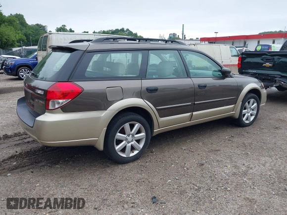2008 Subaru Outback i с VIN 4S4BP61C887367078, выставлен на аукционе IAAI как лот 42534402 с пробегом 141 257 миль миль и . История ставок и продаж доступна на DreamBid. Изображение 4.