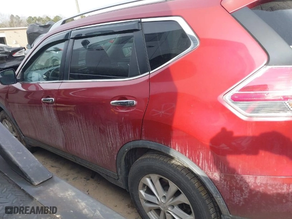 2016 Nissan Rogue SV with VIN KNMAT2MT4GP689652, listed as a IAAI auction lot 41397399 with 144050 miles. Bid and sale history available at carsss.com. Image 14.