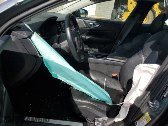 2019 Volvo S60 Momentum with VIN 7JR102FK3KG016505, listed as a Copart auction lot 73974593 with 0 mi miles. Bid and sale history available at carsss.com. Image 7.