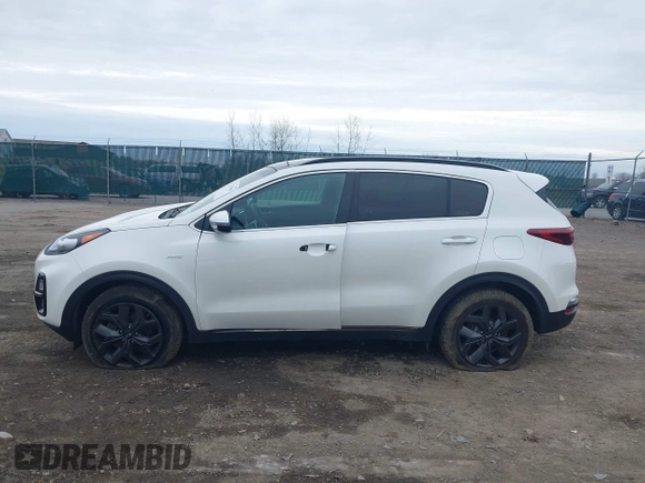 2020 Kia Sportage S with VIN KNDP6CAC0L7833915, listed as a IAAI auction lot 41940692 with 55,005 mi miles. Bid and sale history available at carsss.com. Image 14.