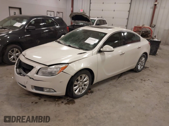 2012 Buick Regal Premium 1 with VIN 2G4GS5ER5C9136479, listed as a IAAI auction lot 41524268 with 155,108 mi miles and . Bid and sale history available at DreamBid. Image 2.
