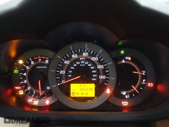2009 Toyota RAV4 Ltd with VIN JTMZK31V295025981, listed as a IAAI auction lot 41830422 with 166,336 mi miles. Bid and sale history available at carsss.com. Image 7.