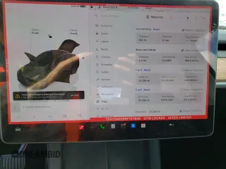 2024 Tesla Model Y Long Range с VIN 7SAYGAEE6RF127846, выставлен на аукционе Copart как лот 56968035 с пробегом 23 328 миль миль и Списание • Salvage title. История ставок и продаж доступна на DreamBid. Изображение 9.