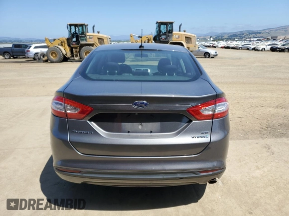 2014 Ford Fusion SE Hybrid with VIN 3FA6P0LU1ER357849, listed as a Copart auction lot 55530325 with 225,767 mi miles and Clean Title. Bid and sale history available at carsss.com. Image 6.