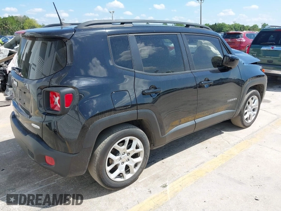 2018 Jeep Renegade Latitude with VIN ZACCJABB7JPH06179, listed as a IAAI auction lot 41900688 with 115,277 mi miles. Bid and sale history available at carsss.com. Image 4.