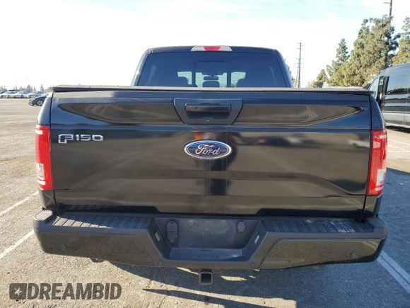2015 Ford F-150 XLT with VIN 1FTEW1EP9FKE90564, listed as a Copart auction lot 50532105 with 123,494 mi miles and Salvage title. Bid and sale history available at DreamBid. Image 6.