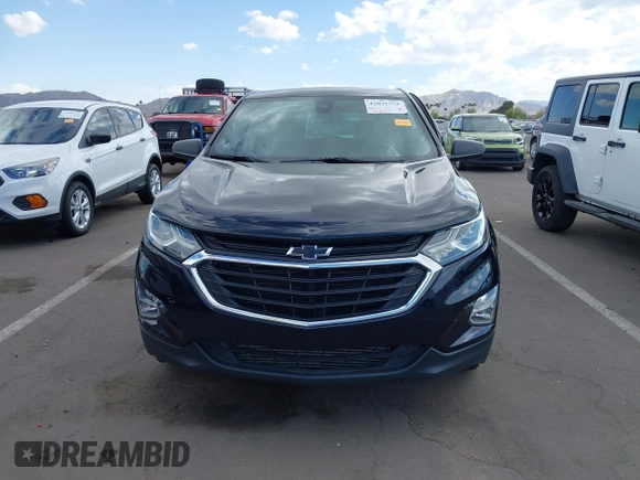 2020 Chevrolet Equinox LS with VIN 3GNAXHEVXLS596886, listed as a IAAI auction lot 42031935 with 98,693 mi miles and . Bid and sale history available at DreamBid. Image 12.