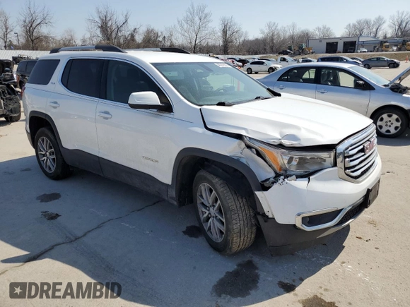 2018 GMC Acadia SLE with VIN 1GKKNLLS5JZ188296, listed as a Copart auction lot 48976555 with 113,378 mi miles and Salvage Title. Bid and sale history available at DreamBid. Image 4.