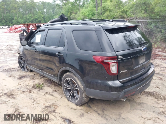 2015 Ford Explorer Sport z VIN 1FM5K8GT5FGA24837, wystawiony jako IAAI lot #42204797 z przebiegiem Nie podano mil oraz . Historia ofert i sprzedaży dostępna na DreamBid. Obrazek 3.
