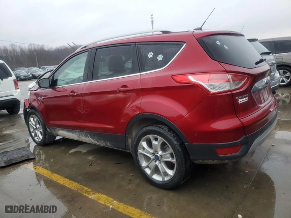 2015 Ford Escape Titanium with VIN 1FMCU9J99FUC66696, listed as a Copart auction lot 43731665 with 192,407 mi miles and Non Repairable. Bid and sale history available at carsss.com. Image 2.
