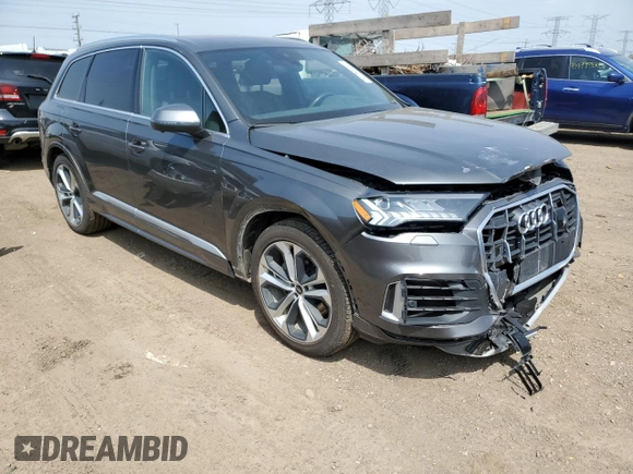 2021 Audi Q7 Prestige с VIN WA1VXAF72MD013689, выставлен на аукционе Copart как лот 54754415 с пробегом 80 996 миль миль и Списание • Salvage title. История ставок и продаж доступна на DreamBid. Изображение 4.