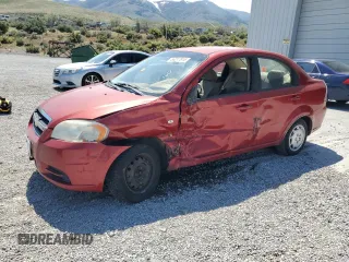 2007 Chevrolet Aveo LS z VIN KL1TD56657B076247, wystawiony jako Copart lot #56247915 z przebiegiem Nie podano mil oraz Szkody całkowita. Historia ofert i sprzedaży dostępna na DreamBid. Obrazek 1.