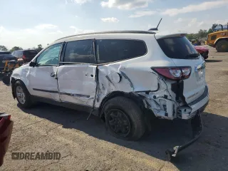 2017 Chevrolet Traverse LS with VIN 1GNKVFKD4HJ349379, listed as a Copart auction lot 64386315 with 383,272 mi miles and Salvage title. Bid and sale history available at DreamBid. Image 2.