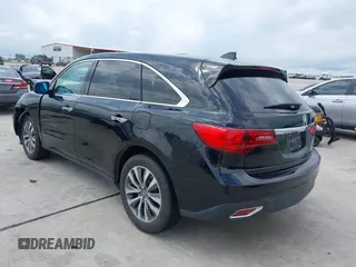 2015 Acura MDX Technology with VIN 5FRYD3H44FB005534, listed as a IAAI auction lot 42107208 with 56,347 mi miles and . Bid and sale history available at DreamBid. Image 3.