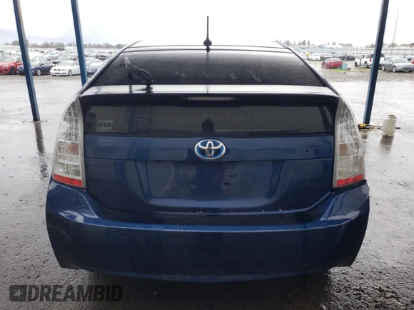 2010 Toyota Prius II with VIN JTDKN3DU7A0118086, listed as a Copart auction lot 44643905 with 152,594 mi miles and Salvage Title. Bid and sale history available at carsss.com. Image 6.