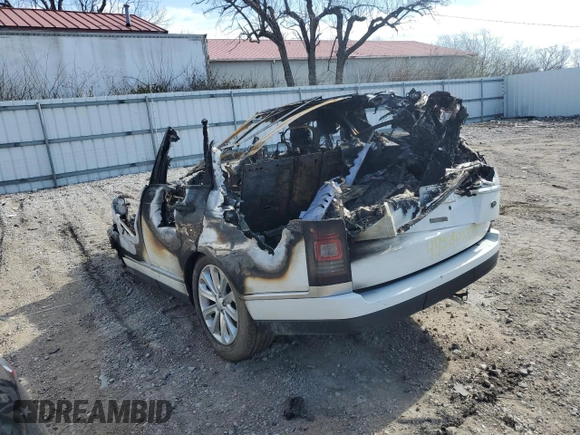 2016 Land Rover Range Rover HSE with VIN SALGS2PF0GA305400, listed as a Copart auction lot 49580505 with Not provided miles and Salvage title. Bid and sale history available at DreamBid. Image 2.