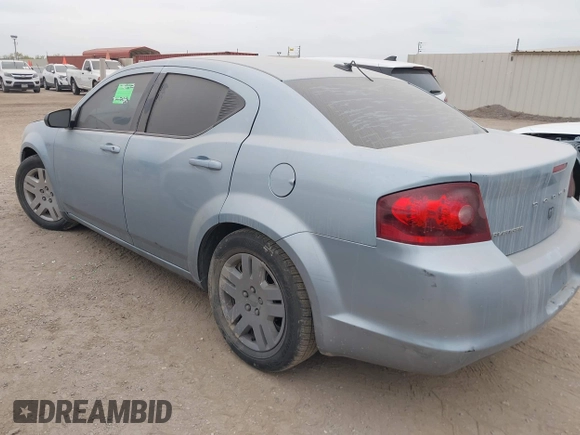 2013 Dodge Avenger SE with VIN 1C3CDZAB4DN575933, listed as a IAAI auction lot 42035857 with 154,983 mi miles and . Bid and sale history available at DreamBid. Image 3.